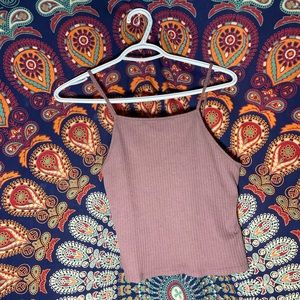 Mauve pink tank top